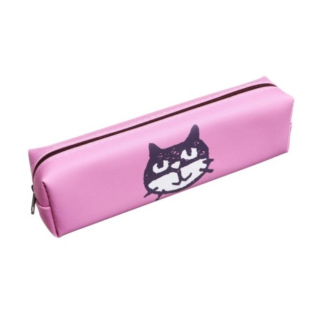 Penal School "Cat" with lightning, pink