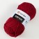 Yarn "Jeans Plus" 55% cotton, 45% acrylic 160m/100g (66 Bordeaux)