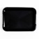Average toilet without a mesh 36 x 26 x 6.5 cm, black