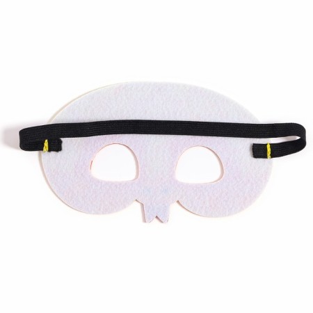 Carnival mask "Funny snake" Golden color-4