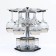 Mini-bar "Baroque" Bar Standing, 6 fuepers/glass/stop
