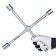 CLASTOL KRAFTOOL 27574, Cross, folding, 17x19x21x22, 630 mm
