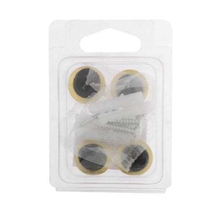 Mirror holder, d = 20 mm, without drilling, color gold, 4 pcs.-4