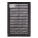 Ventilation grate Zein Lux L200KR, 200 x 300mm, with a grid, ineffective, brown