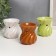 Aroma lamp ceramics "Emerald" mix 7.8x7x7 cm