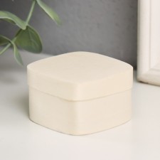 Casket Wood for painting Rounded Square 