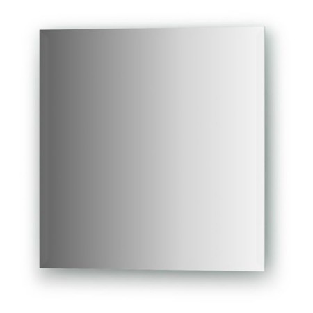 Mirror tiles with fake 15 mm, square 40 x 40 cm, silver EvoForm