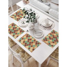 A set of napkins for setting the table 