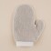 Moocchka - Massage mittens SL Home "Ortika", cotton, 20 × 17 cm, beige color