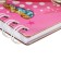 Notepad 60 sheets (12.7 x 19.3 cm) Mazari "Make Up", with a mirror, a linked inner block, 70 g/m2, 4 design mix