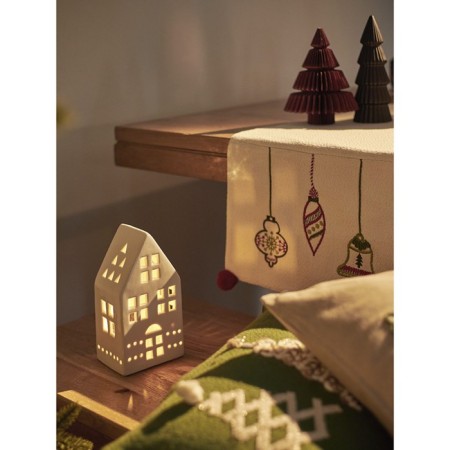 The Essential New Year path, with embroidery, size 45x150 cm-3