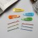 Invisibility for hair "Bridget" (set 12 pcs) 5 cm, bright mix