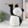 Souvenir Polstone "Panda with a gold stand" 22.5x17x25.2 cm