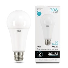 LED LED ELEMENTARY 30W A67 4100K neutr. Bel. E27 2360LM GAUSS 73229
