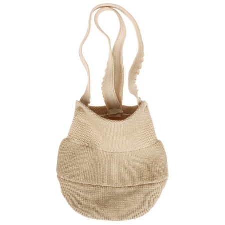 Grace dance semi -wrappers, with silicone elastic band, p. S2, beige color-1