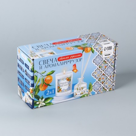 Set for creating a candle and diffuser "fruit aroma"-6