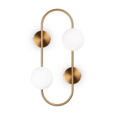 Bra Freya Fr5233WL-02BS Inversion, 240x165x450 mm, G9, 2x25W, brass color