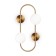 Bra Freya Fr5233WL-02BS Inversion, 240x165x450 mm, G9, 2x25W, brass color