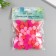 Decor for creativity "Pomponchiki. Pink sunset" d = 1.3 cm set 70 pcs