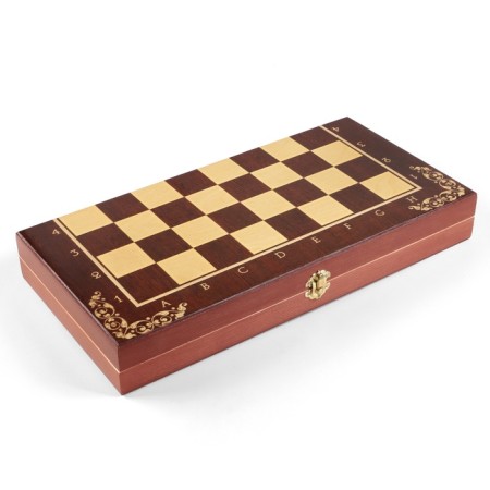 Chess "Byzantium", wooden board 40 x 40 cm, King H-9 cm, pawn H-4.5 cm-2