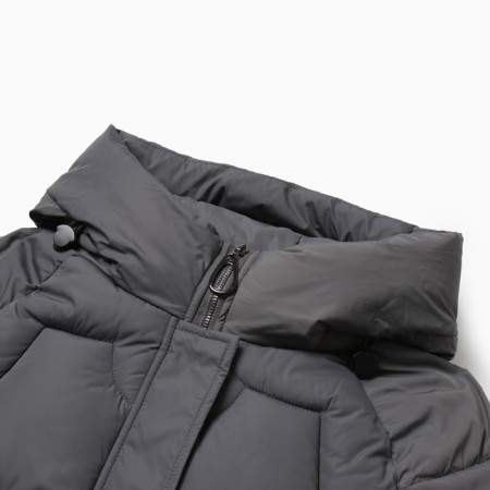 Women's winter jacket, gray color, size 46-1