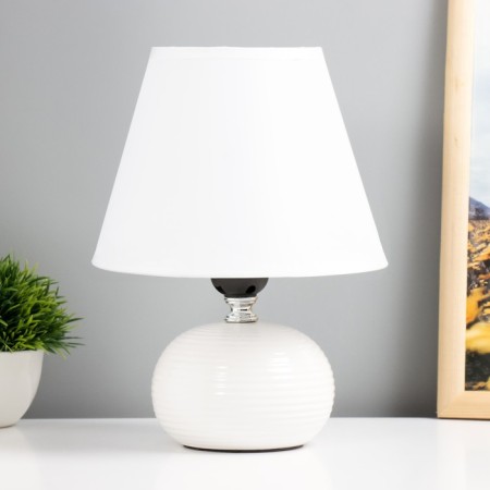 Desktop lamp E27 25W "Salento White" 18x18x25 cm Risalux