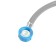 Pouring hose for the Zip Flex washing machine, individual packaging, 1.5 m