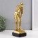 Souvenir Polystone "Golphist" gold 9.5x8.5x27 cm