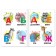 Books of cardboard development, set 4 pcs., 10 p.