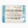 Palermo plaid 140x200cm, white/mint/dark turquoise, wool 20%, pan 40%, polyester 40%
