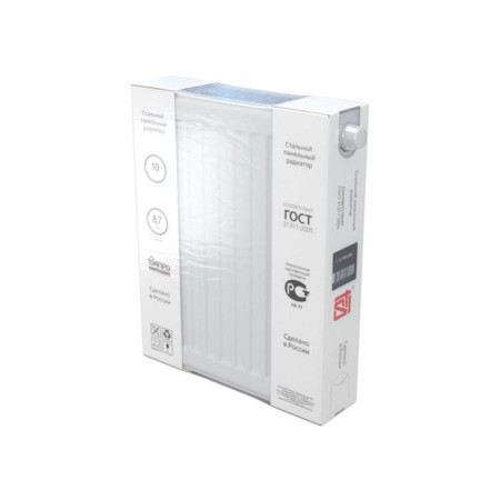 Steel radiator STI C 22, 500 x 600 mm, 1279 W, lower connection-1