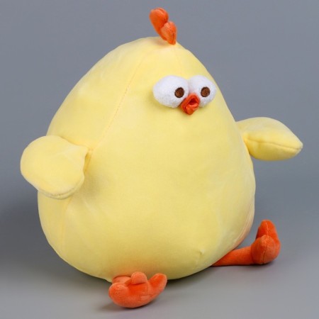 Soft toy "Kurochka", 20 cm, yellow color-1