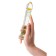 Unrealistic phallimitator Sexus Glass, glass, transparent, 16.5 cm