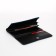 Women's wallet on the button, blue color