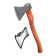 Top forged bison 20625-10_z02, wooden ax, 500 mm, 1200/1550 g