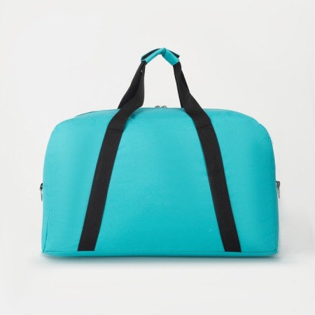 Road bag, textura, large size, turquoise color-6