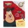 Notebook in a line of 24 sheets, 5 types of mix, cover coated cardboard, gravity farz
