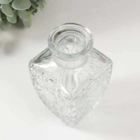 Diffusor for essential oils "Little Diamond" 250 ml transparent 6.5x6.5x12.8 cm-2