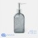 Savanna soap dispenser, 400 ml, glass, gray