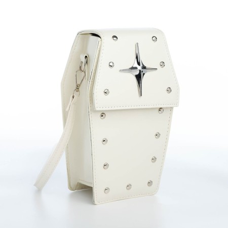 Youth bag on magnet, white color-1