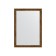 Mirror in the baguette frame, red bronze 37 mm, 50x70 cm