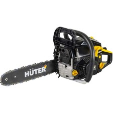 Huter BS-4514, 3.13 l/s, 2.3 kW, tire 35 cm, step 9.5 mm, groove 1.3 mm, tank 0.55 l