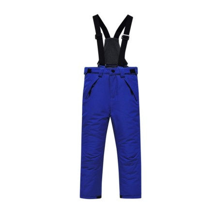 Ski costume for a boy, height 110 cm, blue color-4