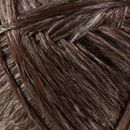Yarn "Nominal supplement" 100% polypropylene 200 ± 20m/50g set 2pcs (denim, brown)-3