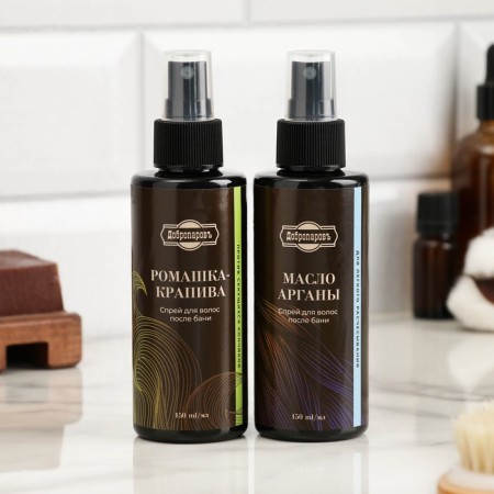 Hair spray after the Bani "Chamomile-Nettle" for light combing 150 ml with a dispenser-4