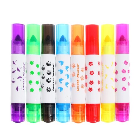 Fleeters 8 colors "Kalyak-Malyak", with stamps-1