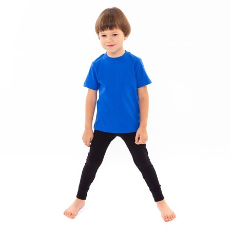 Calsons for a boy (thermo), black color, height 146 cm (40)-1