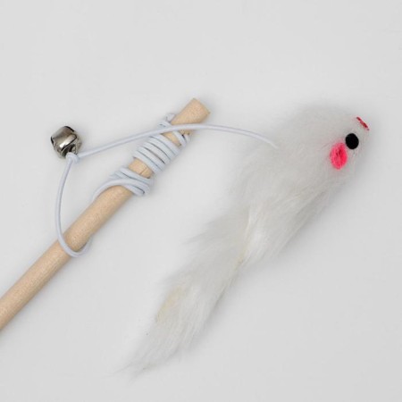 Tearing mouse on a wooden stick, 36 cm-1