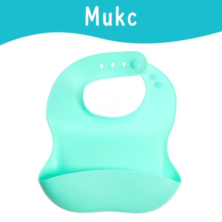 Swimming bib for feeding, with pockets, mix color-5