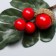 Decor for creativity "3 berries with stoolen" 8.5 cm